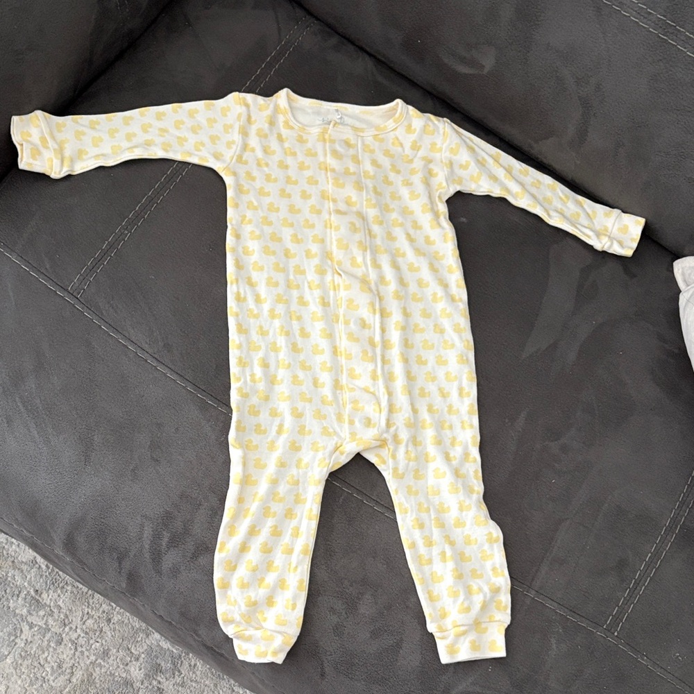 Magnetic Me Yellow Duck Pattern Footie